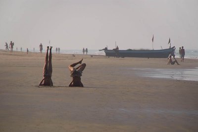 Yoga on the Beach Arambol 02