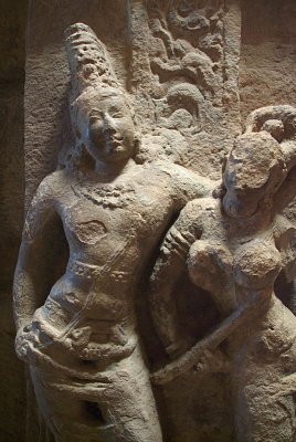Carved Figures on Pattadakal Temple
