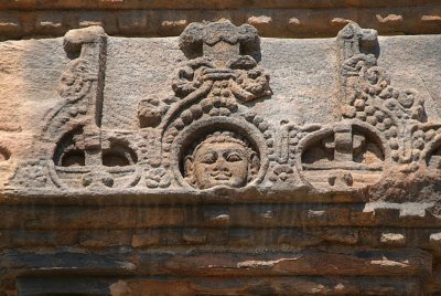 Decorated Temple Lintel at Pattadakal 02