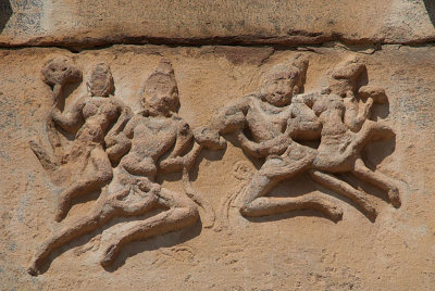 Eroded Carving on Pattadakal Temple
