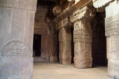 Inside Pattadakal Temple 02