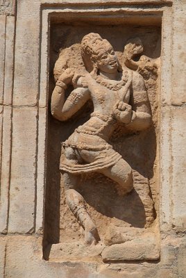 High Relief Carving on Pattadakal Temple