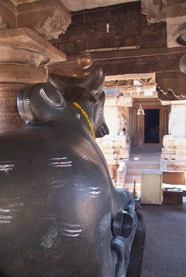 Nandi at Pattadakal Temple