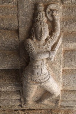 High Relief Carving on Ceiling of Pattadakal Temple