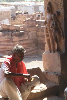 Temple Guardian Pattadakal