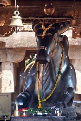 Nandi at Pattadakal Temple 04