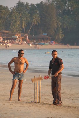Cricket on the Beach Palolem