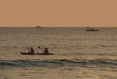 Kayaking at Sunset Palolem