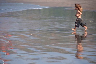 Little Boy with Long Hair Arambol