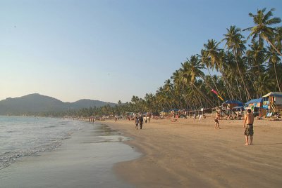 Palm Lined Beach Palolem 03