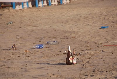 Rubbish on the Beach Arambol