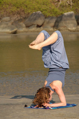 Yoga on Palolem Beach