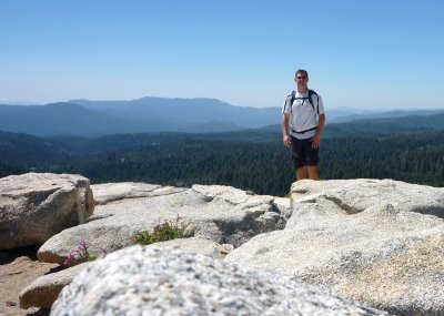 Mountain bike ride to Fresno Dome