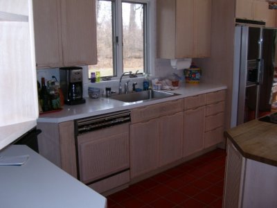 PICTURE FROM ORIGINAL KITCHEN OUR CABS CAME FROM 