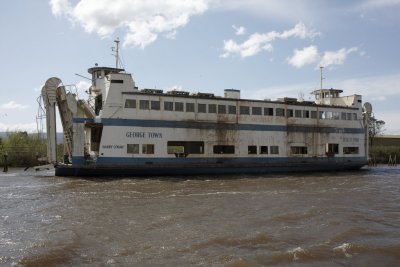 Old car ferry