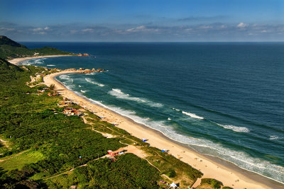 praia mole vista aerea