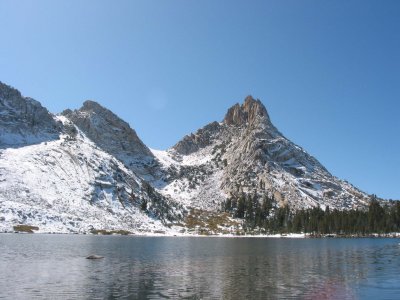 Young Lake and Ragged Peak
