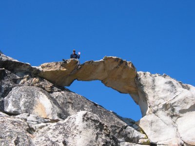 Steve and Indian Arch