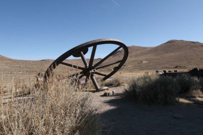 Bodie State Park is an old mining ghost town.