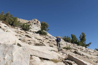 Lots and lots of switchbacks to get to the top