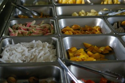 Fruit buffet in Tropical Fruit Farm