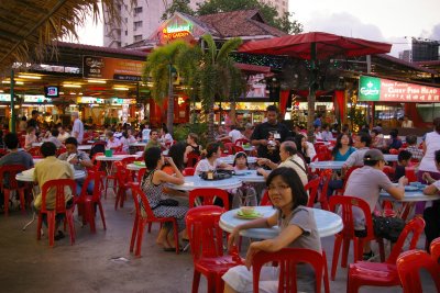 Red Garden night market