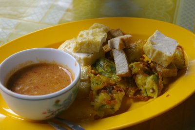 lunch at Teluk Bahang Forest Park