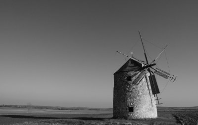 Windmill by Tés, Hungary