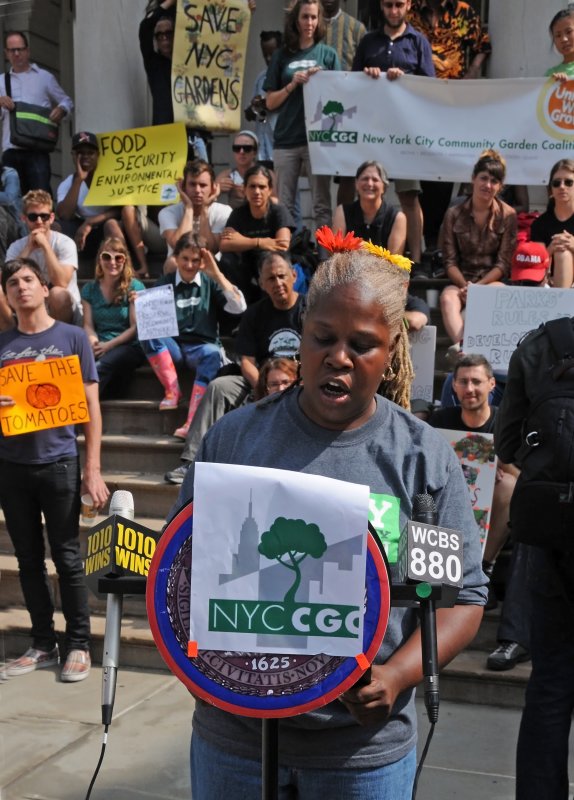 NYC Community Gardens Coalition City Hall Rally