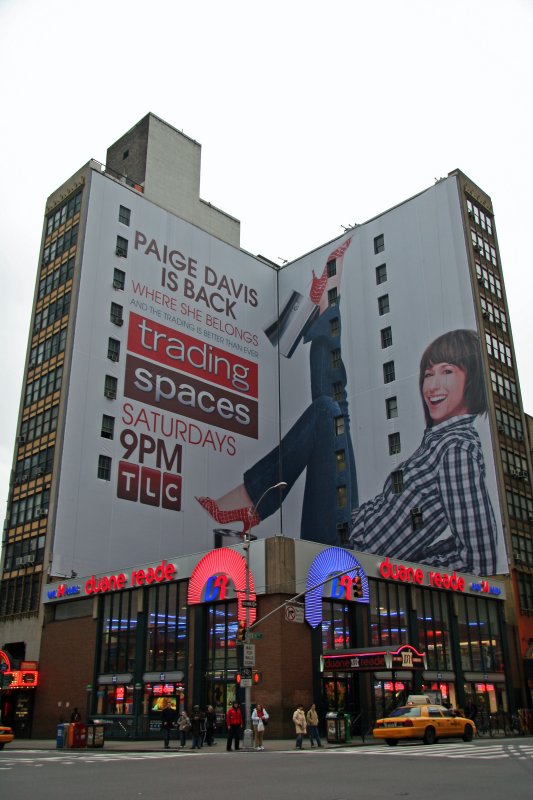 Paige Davis Billboard & Duane Reade Drugstore