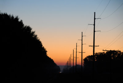 Sunrise - On the Road to Leesburg, Florida