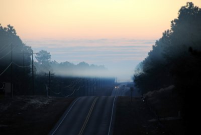 Sunrise - On the Road to Leesburg, Florida