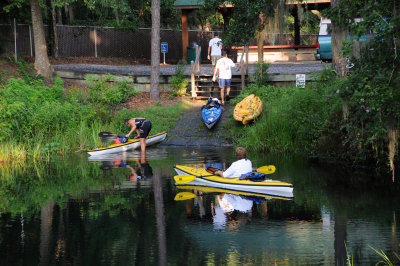 Launching before Underwater Filming Stage