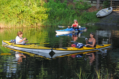 Launching before Underwater Filming Stage