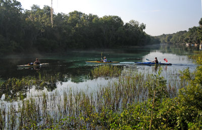 Launching before Underwater Filming Stage