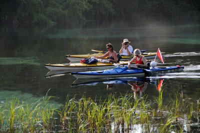 Launching before Underwater Filming Stage