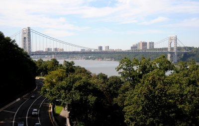 George Washington Bridge, Hudson River & New Jersey