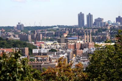 Manhattan/Bronx Skyline View