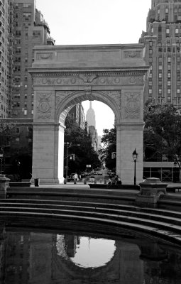 Arch & Empire State Building