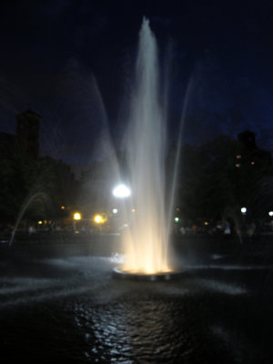 Fountain at Night