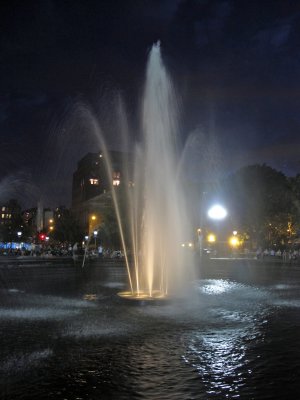 Fountain at Night