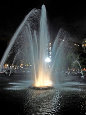 Fountain at Night