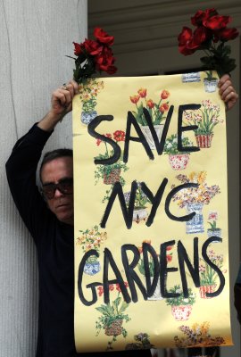 NYC Community Gardens Coalition City Hall Rally