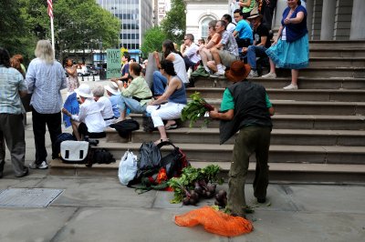 NYC Community Gardens Coalition City Hall Rally