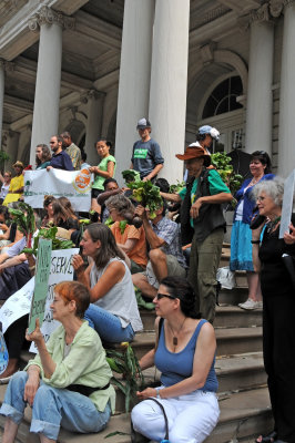 NYC Community Gardens Coalition City Hall Rally