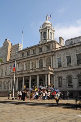 NYC Community Gardens Coalition City Hall Rally