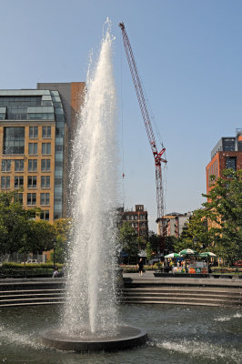 Lifting the Fountain Waters & NYU Center for Academic & Spiritual Life Construction Site