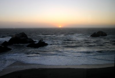 Sunset at the Cliff House