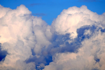 Flying by Storm Clouds