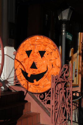 Halloween Pumpkin - Mexican/Spanish Restaurant Entrance